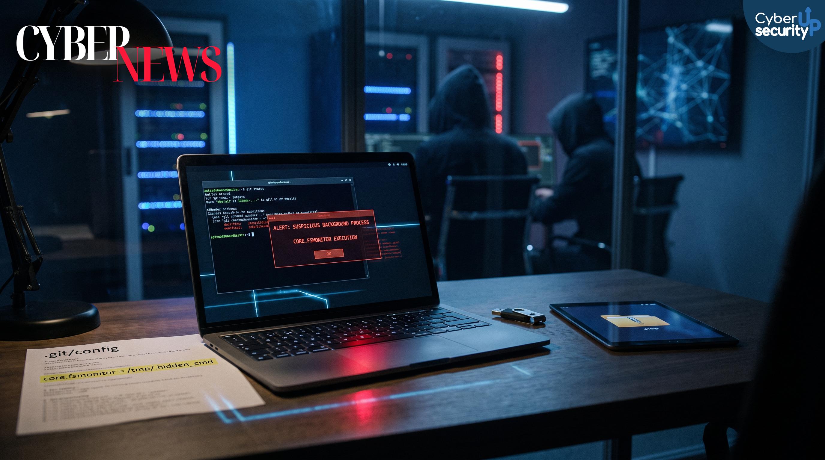 AI Coding Agent sotto attacco Git: un repo può eseguire comandi sul tuo PC via core.fsmontior malvagio