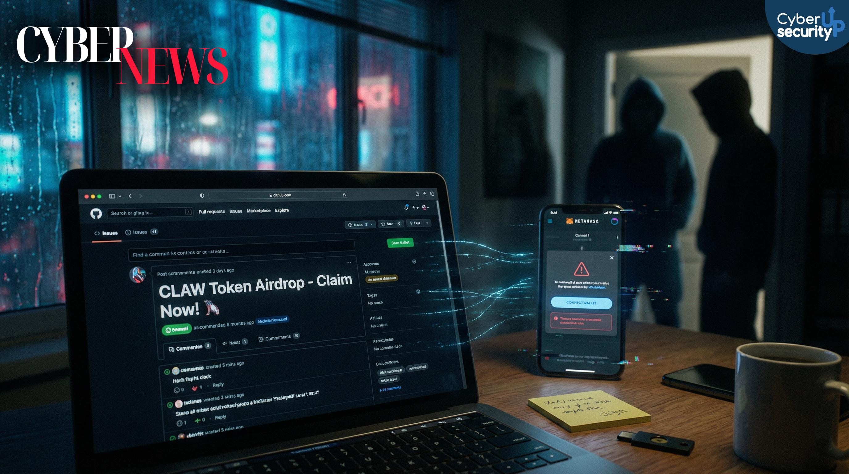 Airdrop OpenClaw su GitHub: phishing virale svuota i wallet crypto degli sviluppatori