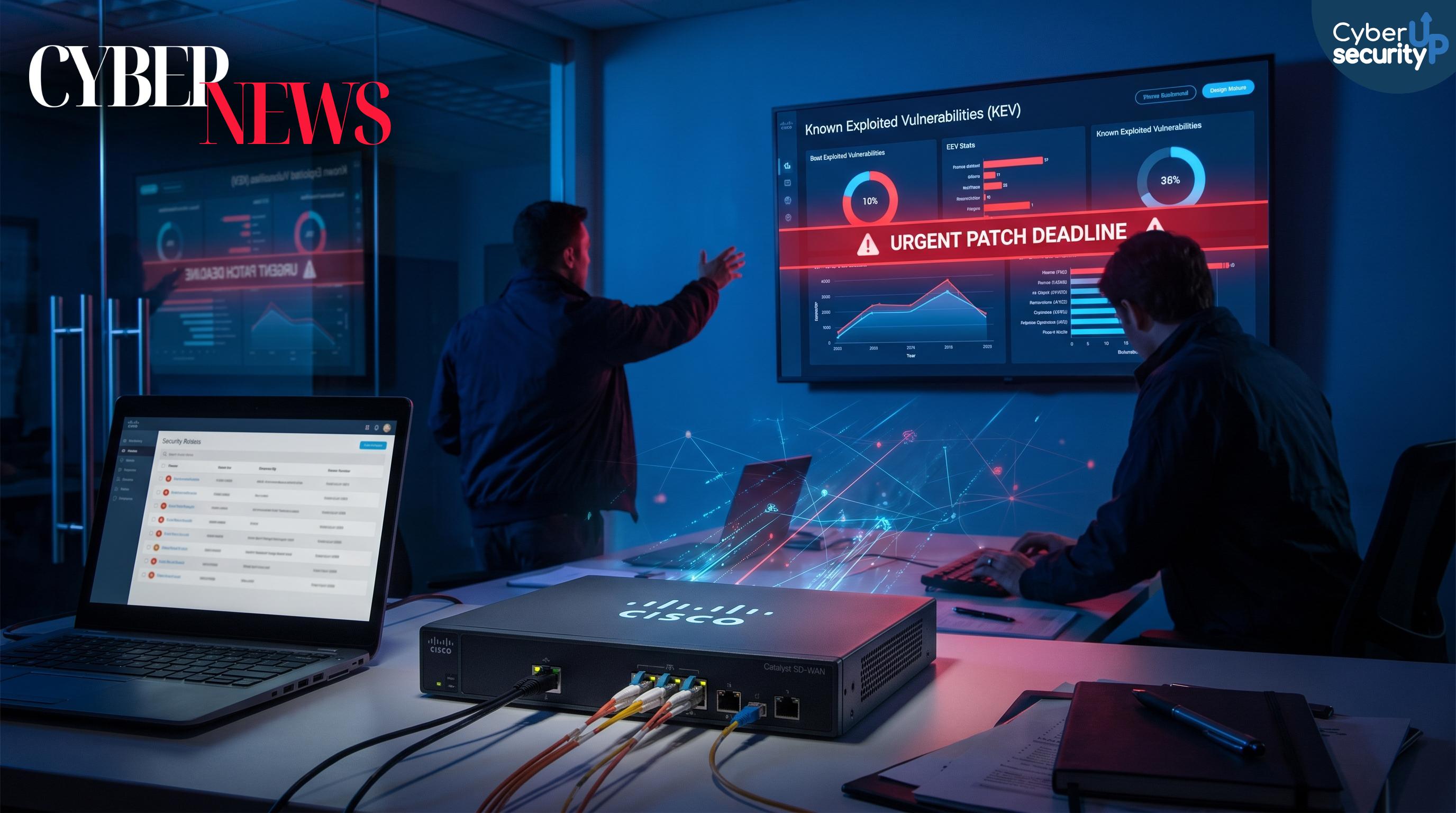 Allarme CISA KEV: otto falle già sfruttate, rischio massimo su Cisco SD-WAN, TeamCity, PaperCut e Zimbra