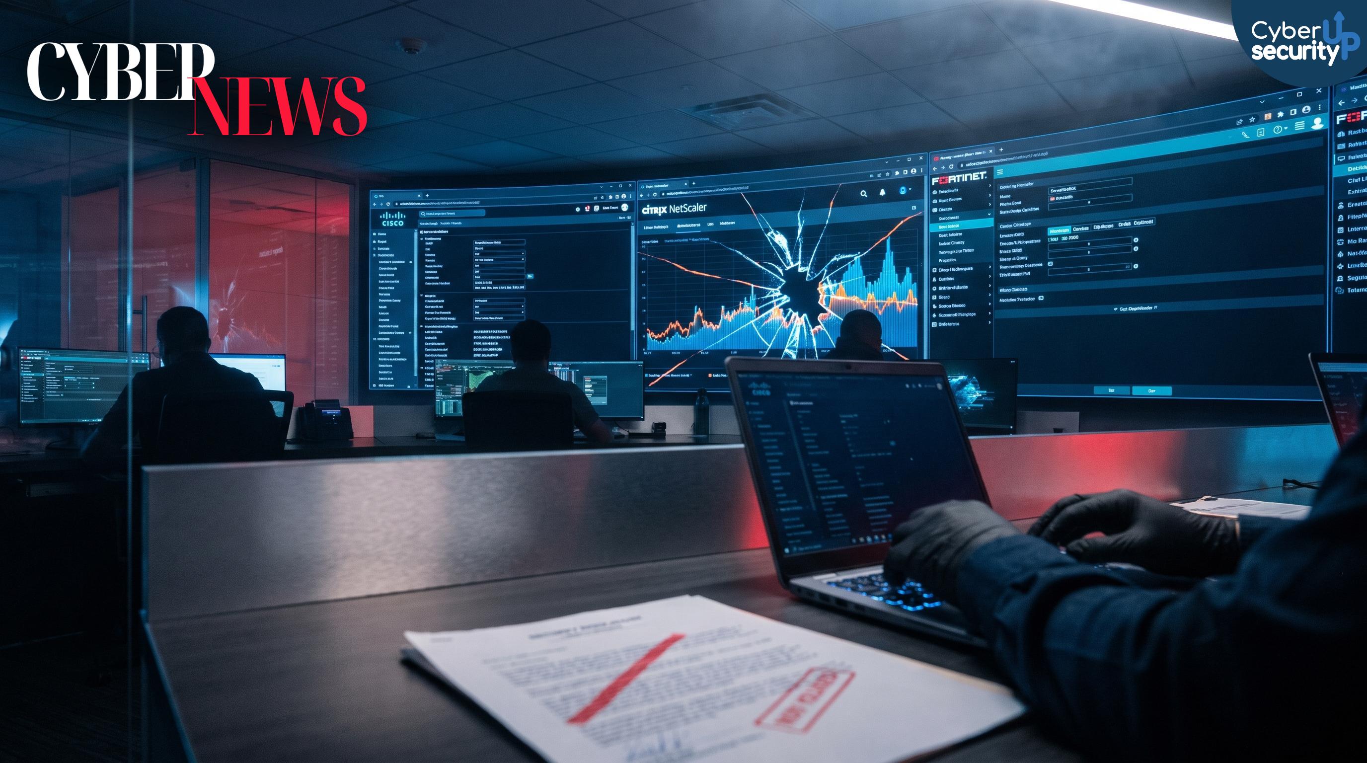 Allerta CISA KEV: tre falle zero-day su Cisco, Citrix e Fortinet mettono a rischio firewall e VPN esposti