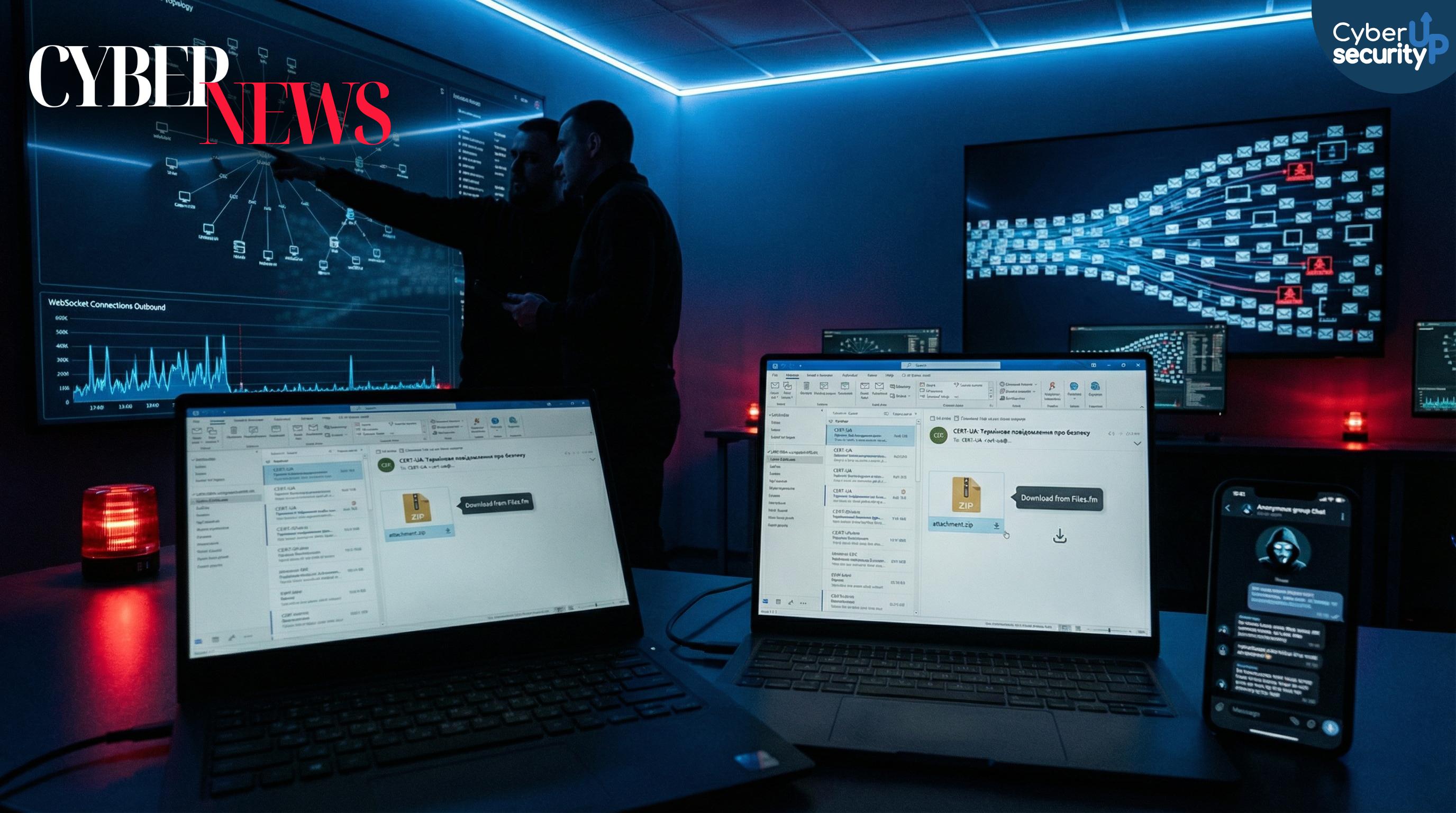 CERT-UA Falso, Malware AGEWHEEZE: email trappola colpiscono enti e aziende con ZIP “ufficiali” protetti da password