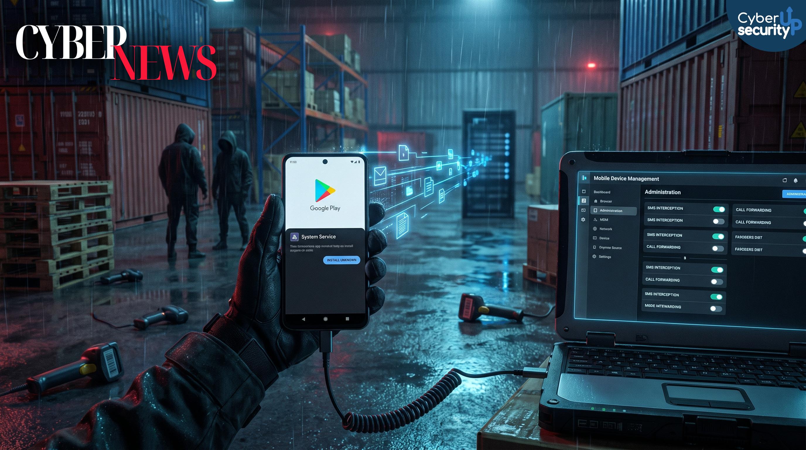 Corp MDM colpisce la logistica: spyware Android ruba SMS e devia chiamate con finte pagine Google Play