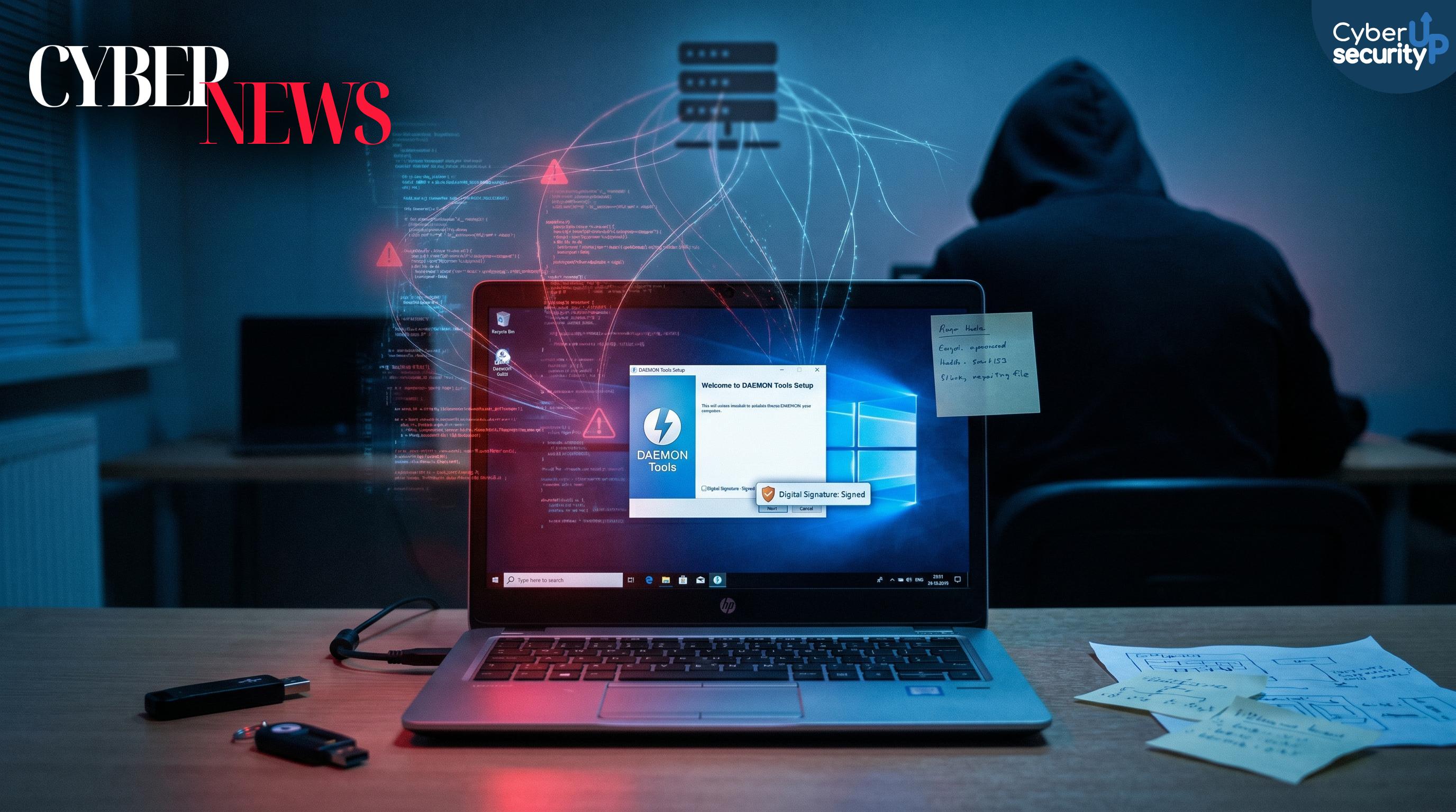 DAEMON Tools Hackerato: installer ufficiali firmati diffondono backdoor globale