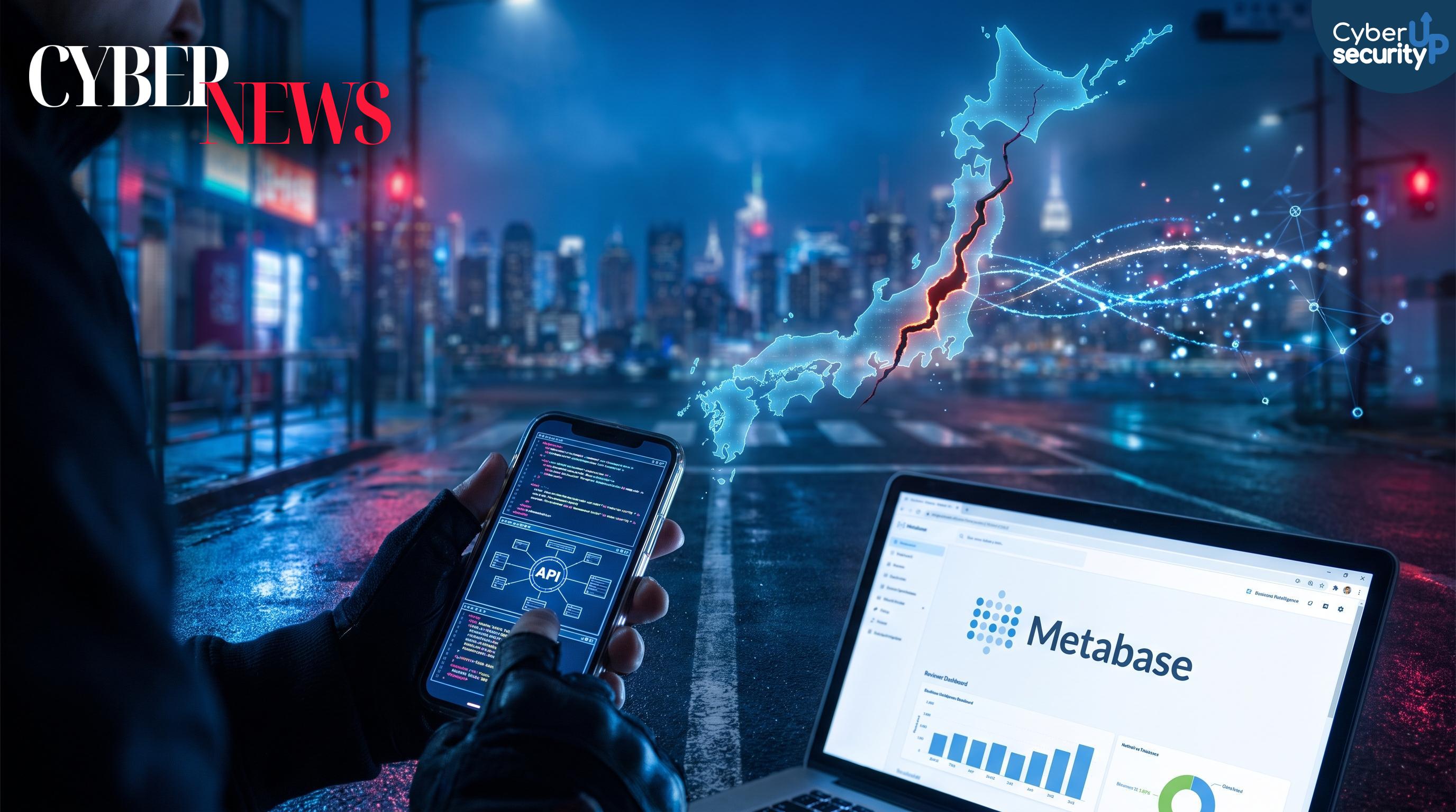 Data Leak in Giappone: hacker abusano API mobile e sfruttano Metabase CVE-2026-72898 per rubare dati personali