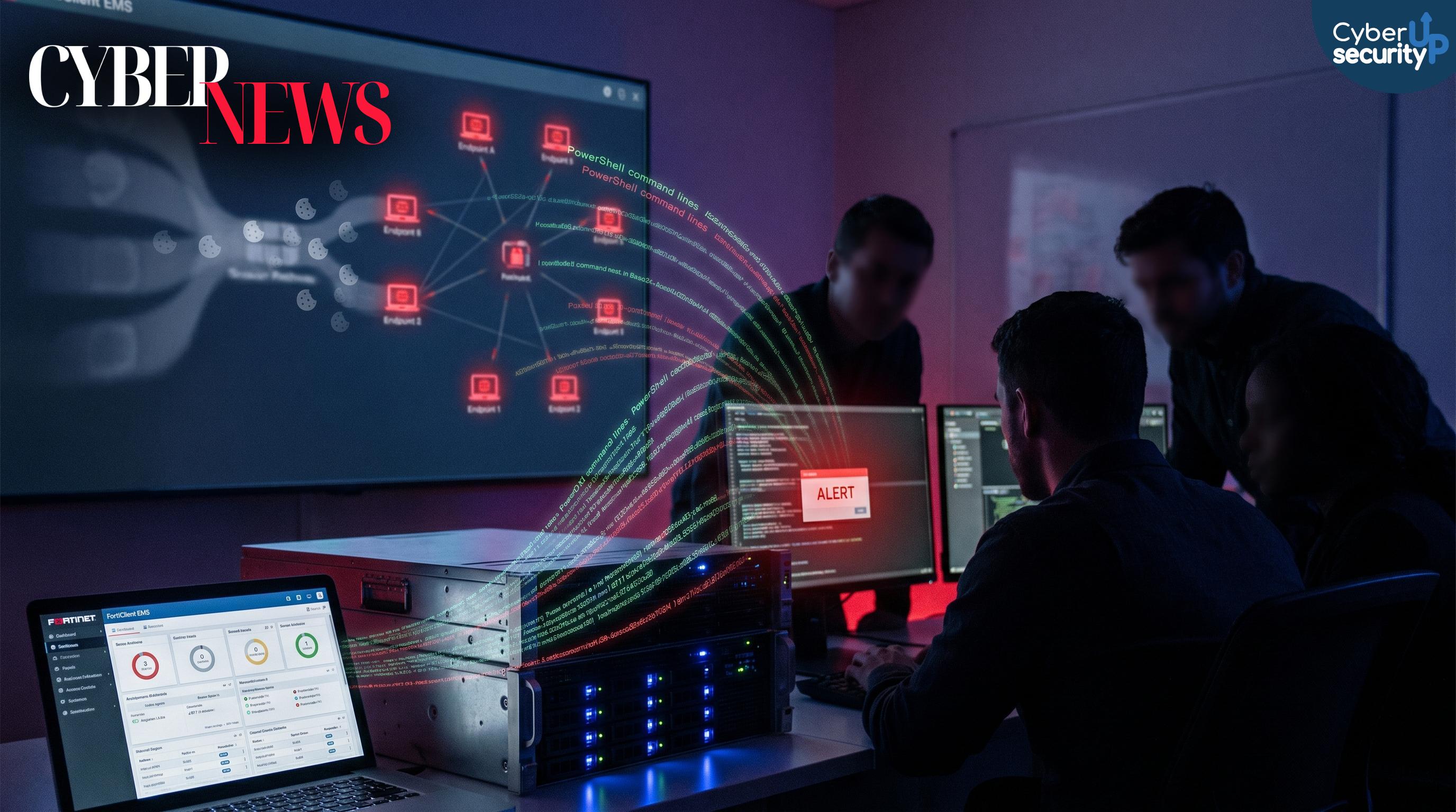 FortiClient EMS sotto attacco: CVE-2026-35616 permette bypass e distribuisce stealer di credenziali via PowerShell