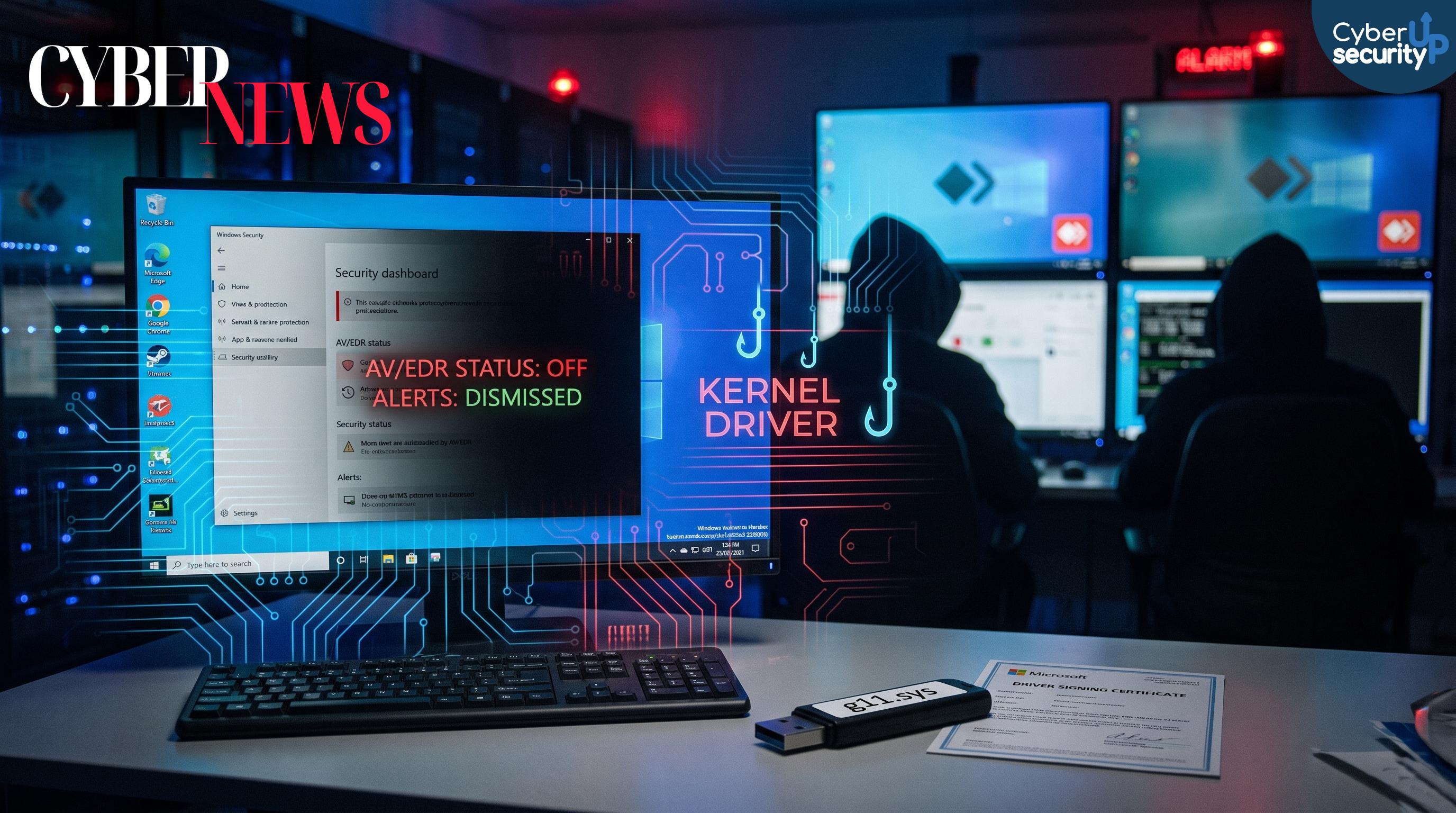 GodDamn Ransomware e PoisonX: antivirus ed EDR “accecati” prima della cifratura con tecnica BYOVD