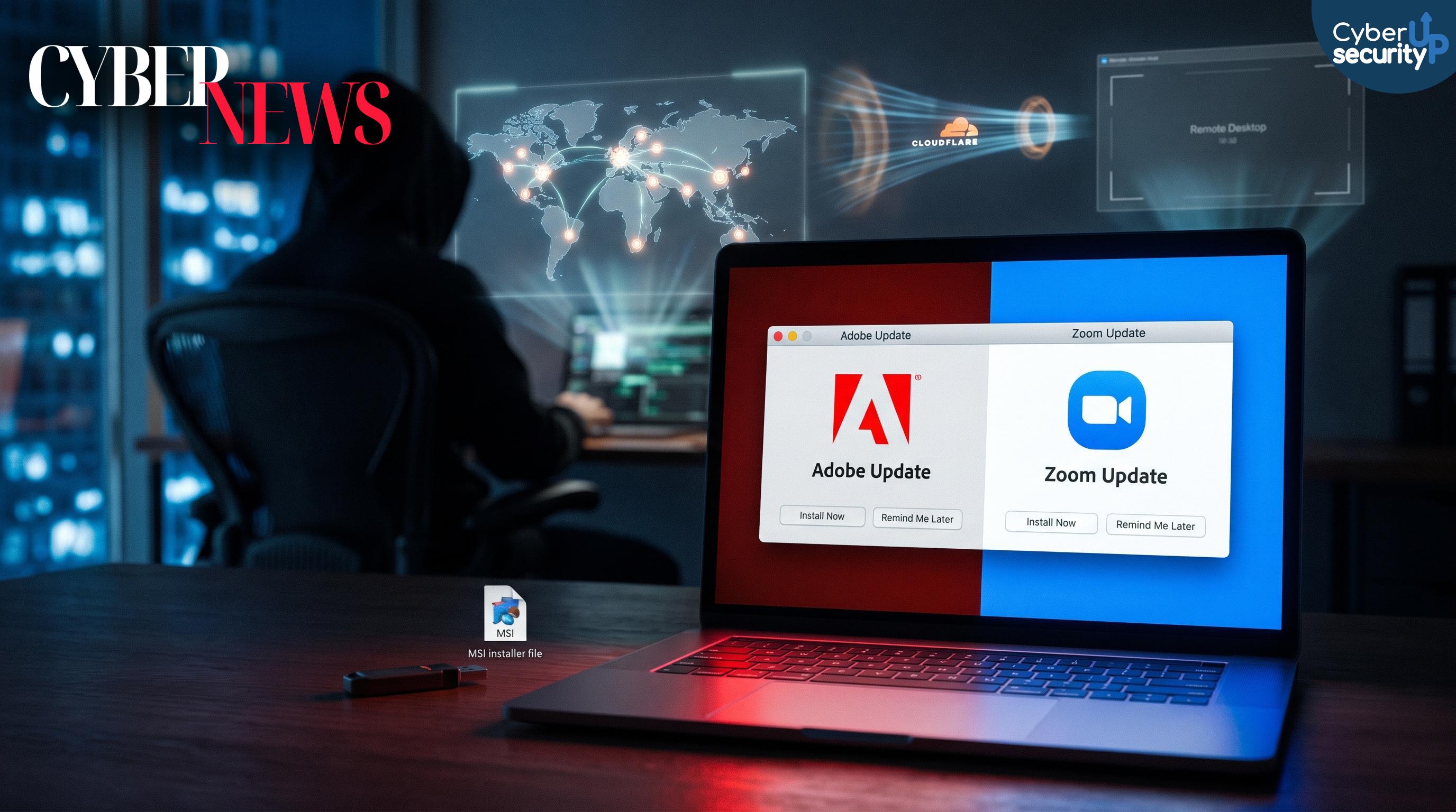 ScreenConnect sotto attacco: falsi update Adobe/Zoom installano accesso remoto invisibile nelle aziende