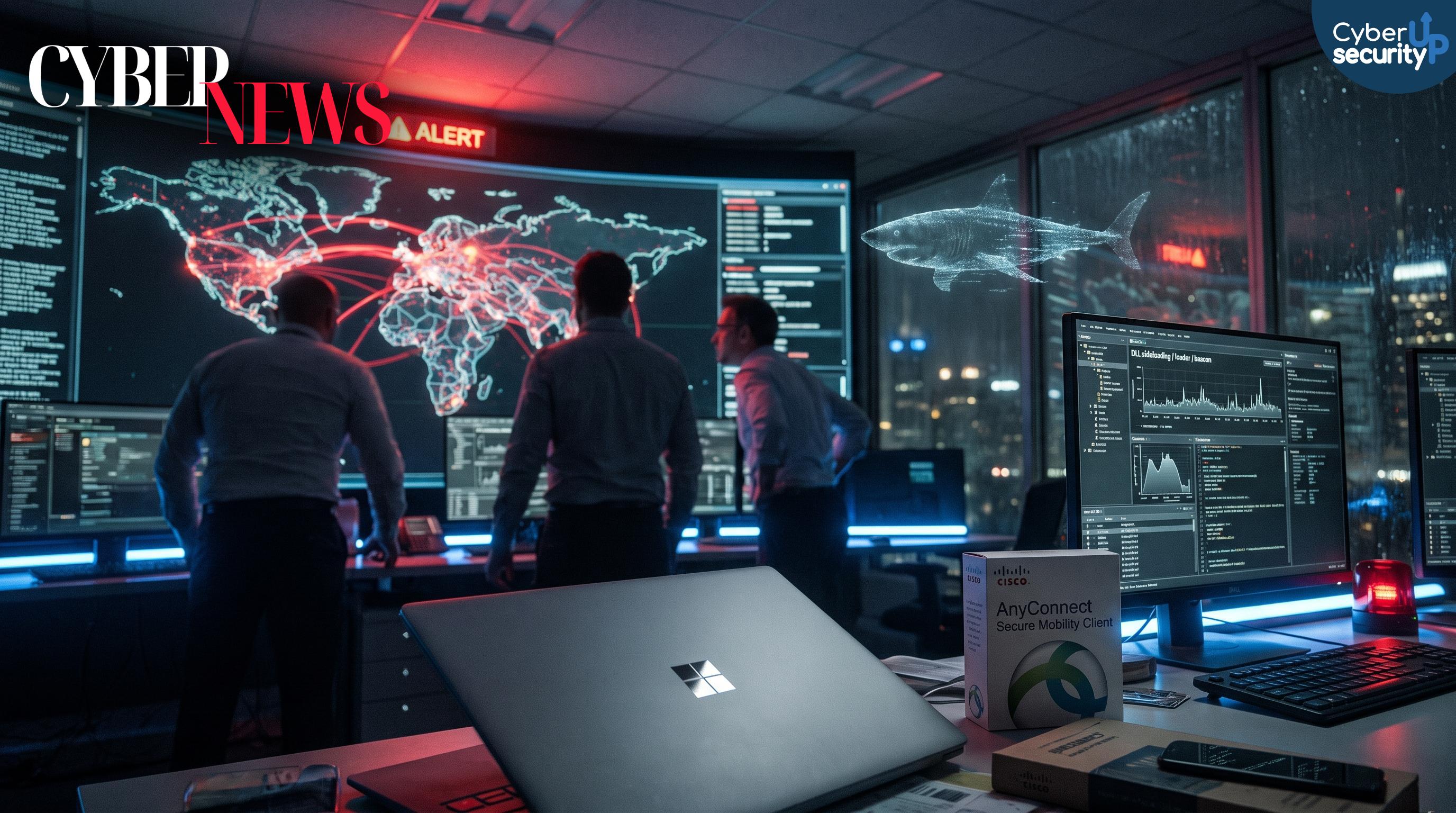 StrikeShark colpisce il mondo: SharkLoader sfrutta falle note e installa Cobalt Strike per il controllo remoto